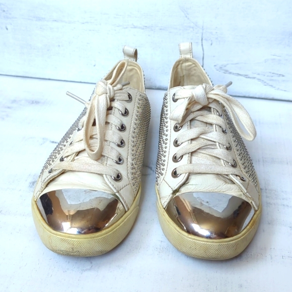 COACH MAKAYLA Studded WOMEN'S Leather SNEAKERS - Picture 9 of 9